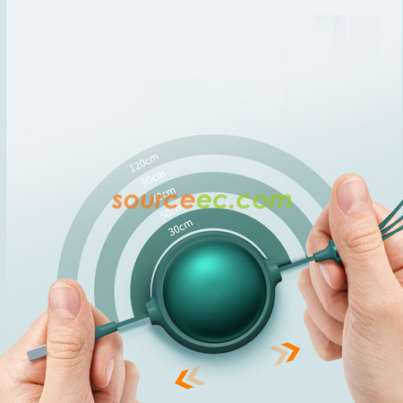 Customization Makaron Three In One Telescopic Data Line Promotional Products