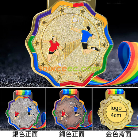 Customization Badminton Medal Promotional Products
