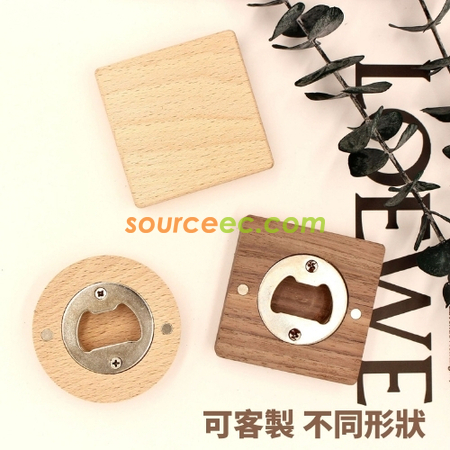 Customization Wooden Bottle Opener Promotional Products