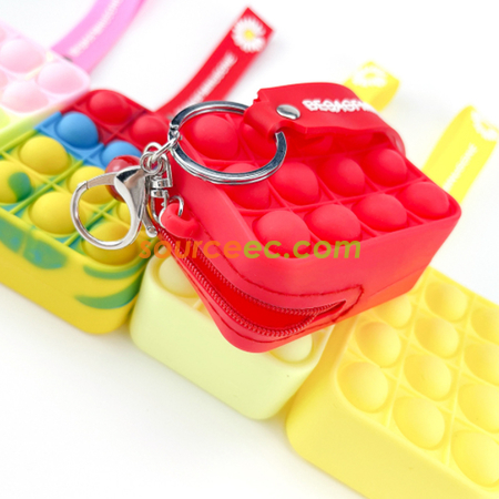 Customization Pop It Keychain Promotional Products