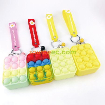 Customization Pop It Keychain Promotional Products