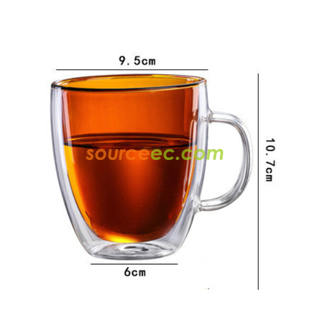 Customization Glass Mug Promotional Products