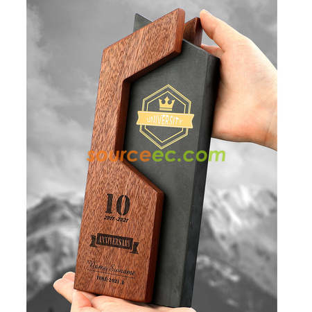 Customization Wood Inkstone Trophy Promotional Products