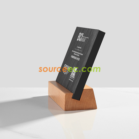 Customization Wood Inkstone Trophy Promotional Products