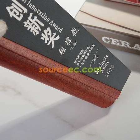 Customization Wood Inkstone Trophy Promotional Products