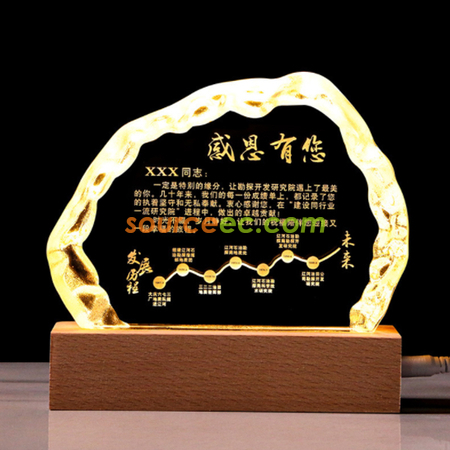 Customization Crystal Trophy Promotional Products
