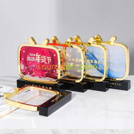 Customization Metal Crystal Trophy Promotional Products
