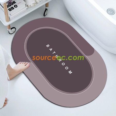 Customization Diatomaceous Earth Absorbent Fast Drying Bath Mat Promotional Products