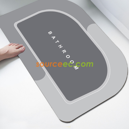 Customization Diatomaceous Earth Absorbent Fast Drying Bath Mat Promotional Products