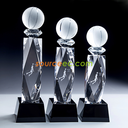 Customization Basketball Crystal Seat Promotional Products