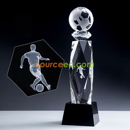 Customization Football Crystal Seat Promotional Products