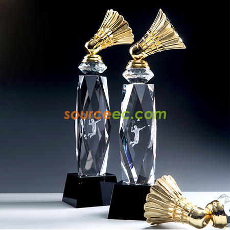 Customization Badminton Crystal Seat Promotional Products