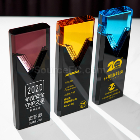 Customization Crystal Trophy Promotional Products