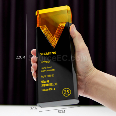 Customization Crystal Trophy Promotional Products