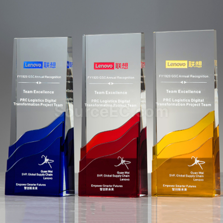 Customization Crystal Trophy Promotional Products