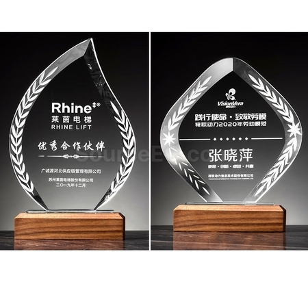 Customization Crystal Trophy Promotional Products