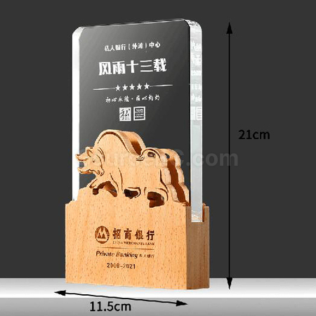 Customization Bullish crystal seat Promotional Products