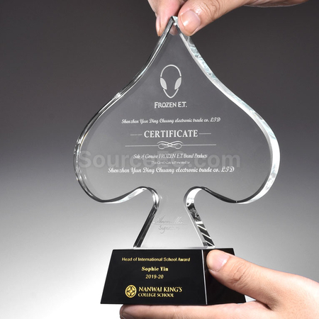 Customization Crystal Trophy Promotional Products
