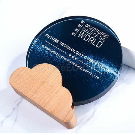 Customization Colorful Crystal Trophy Promotional Products