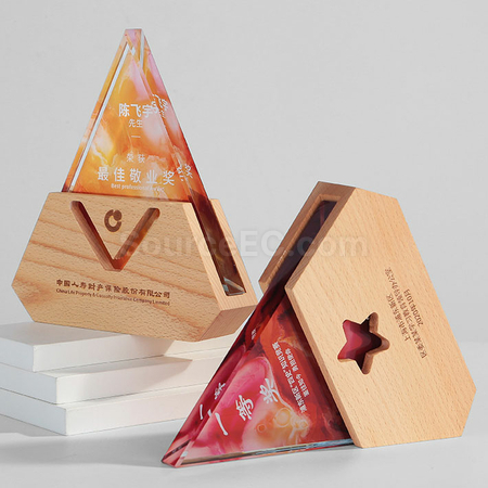 Customization Colorful Crystal Trophy Promotional Products