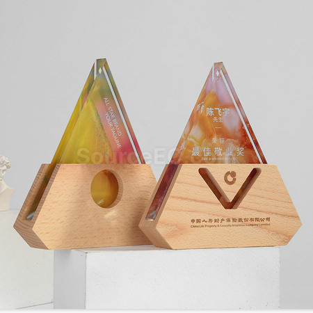Customization Colorful Crystal Trophy Promotional Products