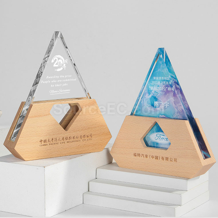 Customization Colorful Crystal Trophy Promotional Products