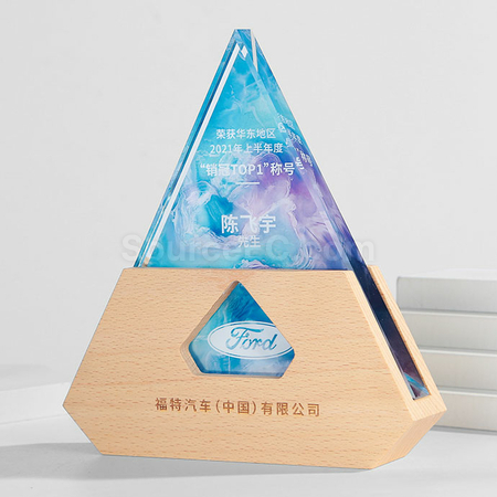 Customization Colorful Crystal Trophy Promotional Products