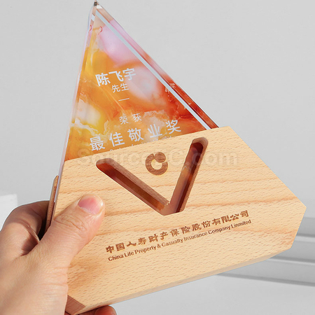 Customization Colorful Crystal Trophy Promotional Products