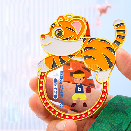 Customization Year Of The Tiger Metal Medal Promotional Products