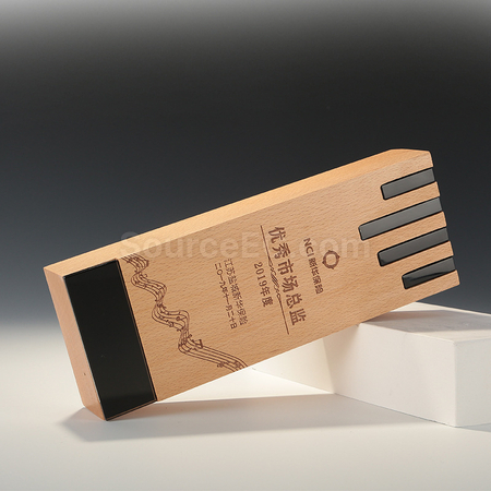 Customization Inkstone Solid Wood Award Promotional Products