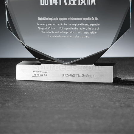 Customization Crystal Trophy Promotional Products