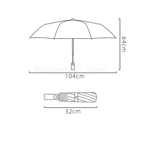 Customization Three-Folding Umbrella Promotional Products