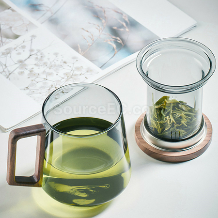 Customization Tea Brewing Glass Tea Promotional Products