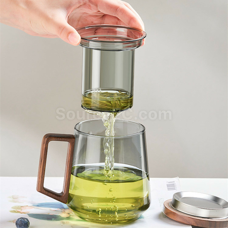 Customization Tea Brewing Glass Tea Promotional Products