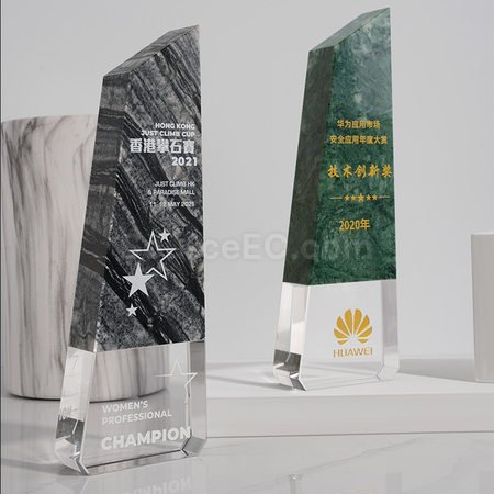 Customization Marble Creative Crystal Seat Promotional Products