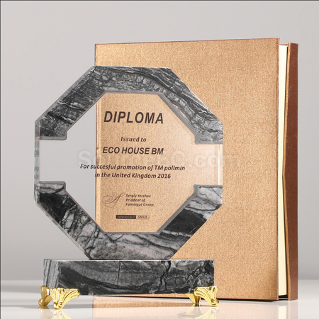 Customization Simple Marble Crystal Seat Promotional Products
