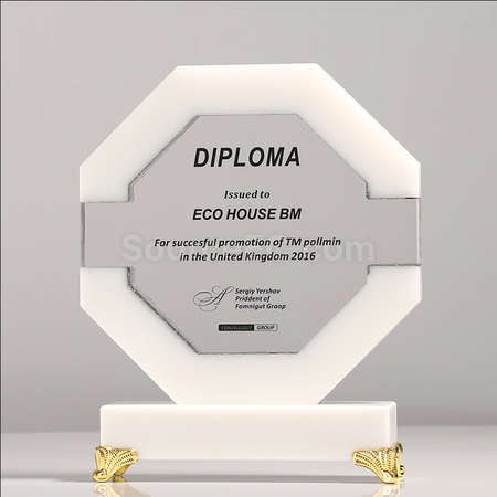 Customization Simple Marble Crystal Seat Promotional Products