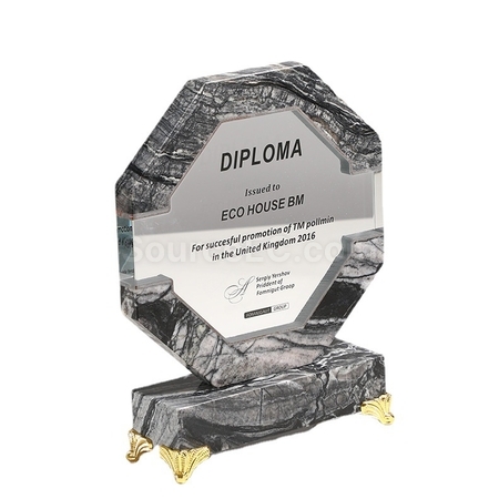 Customization Simple Marble Crystal Seat Promotional Products