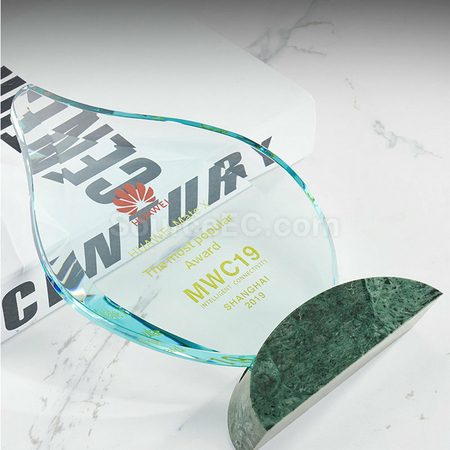 Customization Creative Marble Crystal Seat Promotional Products