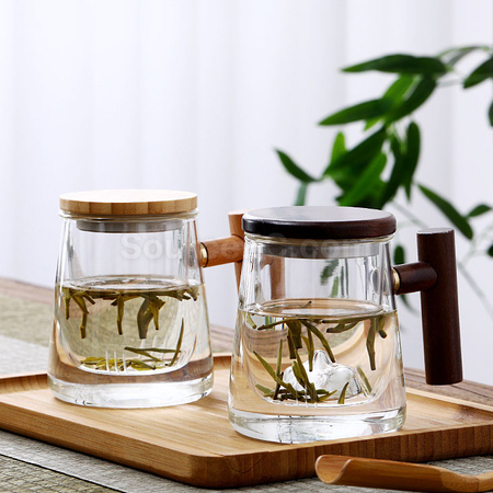 Customization Double-Layer Glass With Lid Promotional Products
