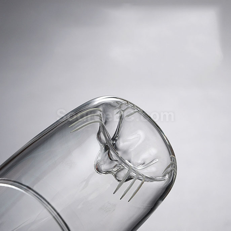 Customization Double-Layer Glass With Lid Promotional Products