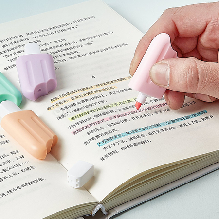 Customization Ice Cream Highlighter Promotional Products