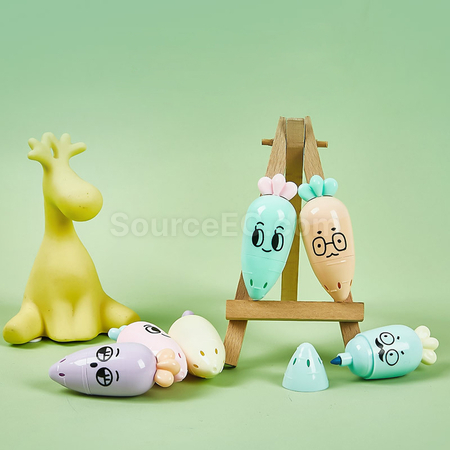 Customization Radish Fluorescent Pen Promotional Products
