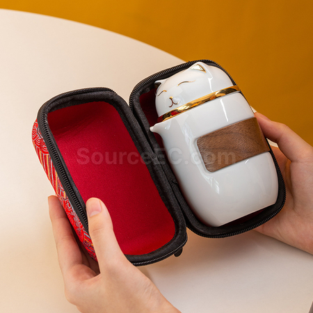 Customization Zhaocai Cat Tea Cup Promotional Products