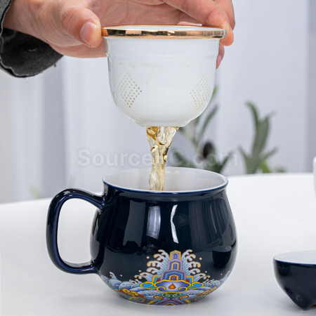 Customization Zhaocai Cat Tea Cup Promotional Products