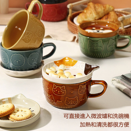 Customization Kawaii Japanese Mug with Lid Promotional Products