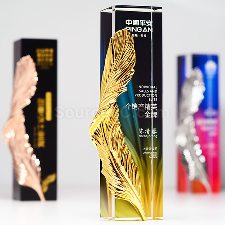 Customization Crystal Trophy Promotional Products