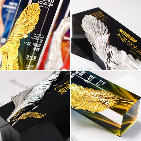 Customization Crystal Trophy Promotional Products