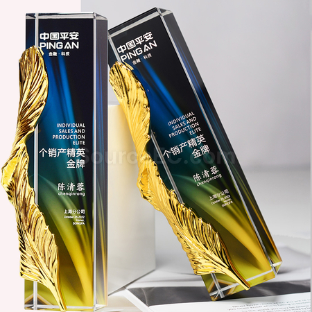 Customization Crystal Trophy Promotional Products