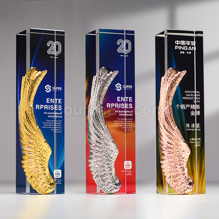 Customization Crystal Trophy Promotional Products